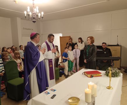 POSJET BISKUPA MARTINOVIĆA POVODOM BLAGDANA USKRSA